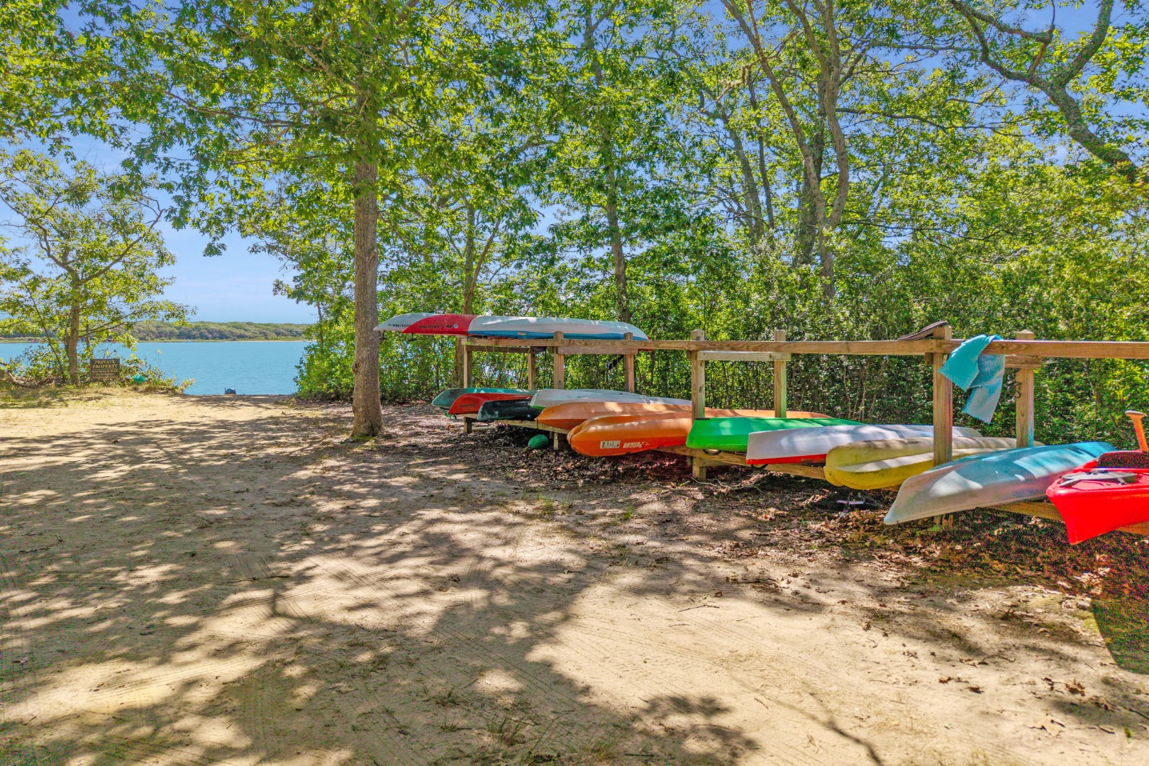 3 Jacob's Neck Road Edgartown, MA 02539 - Photo 7 of 14 a view of a park with large trees