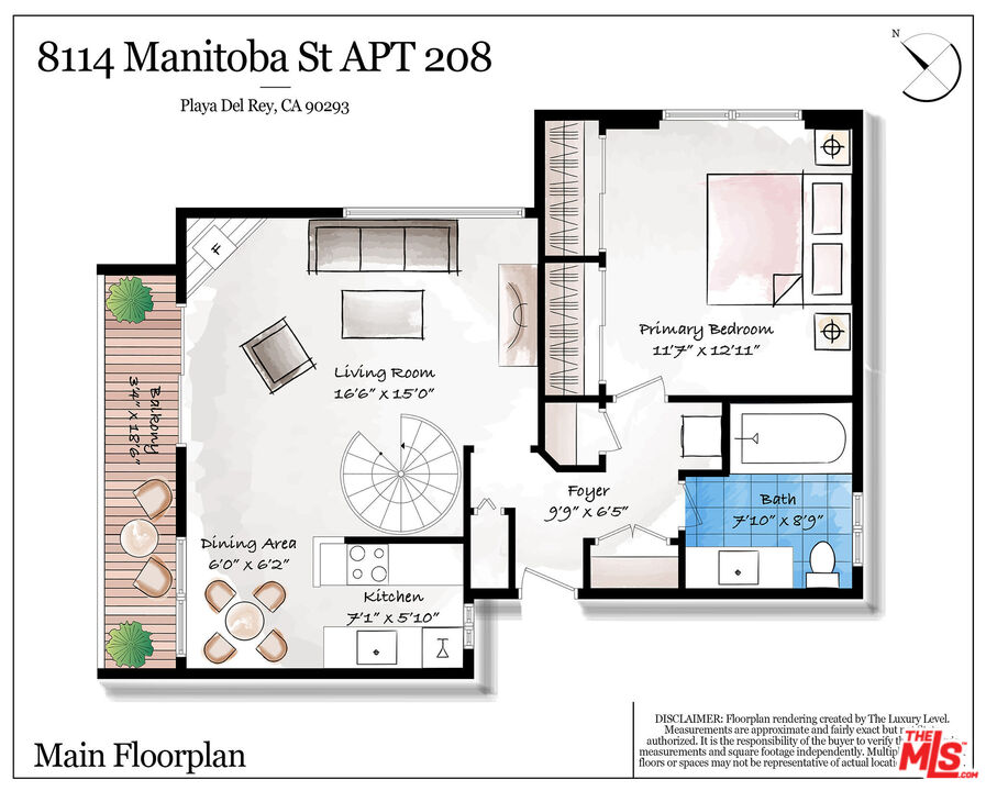 8114 Manitoba Street, Unit 208 Playa del Rey, CA 90293 - Photo 26 of 27 a picture of a book and a bed