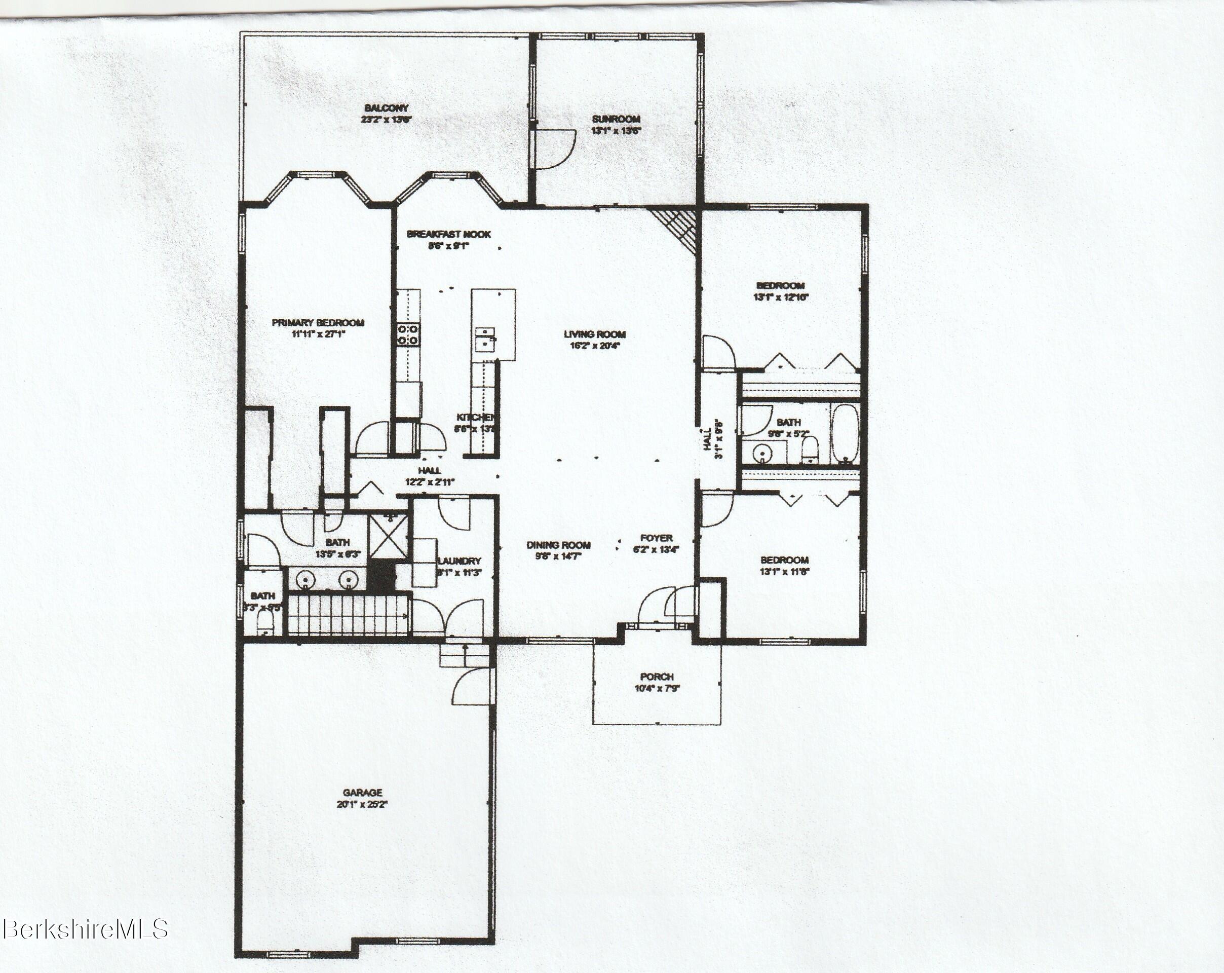 124 Red Barn Road Dalton, MA 01226 - Photo 47 of 47 Floor Plan