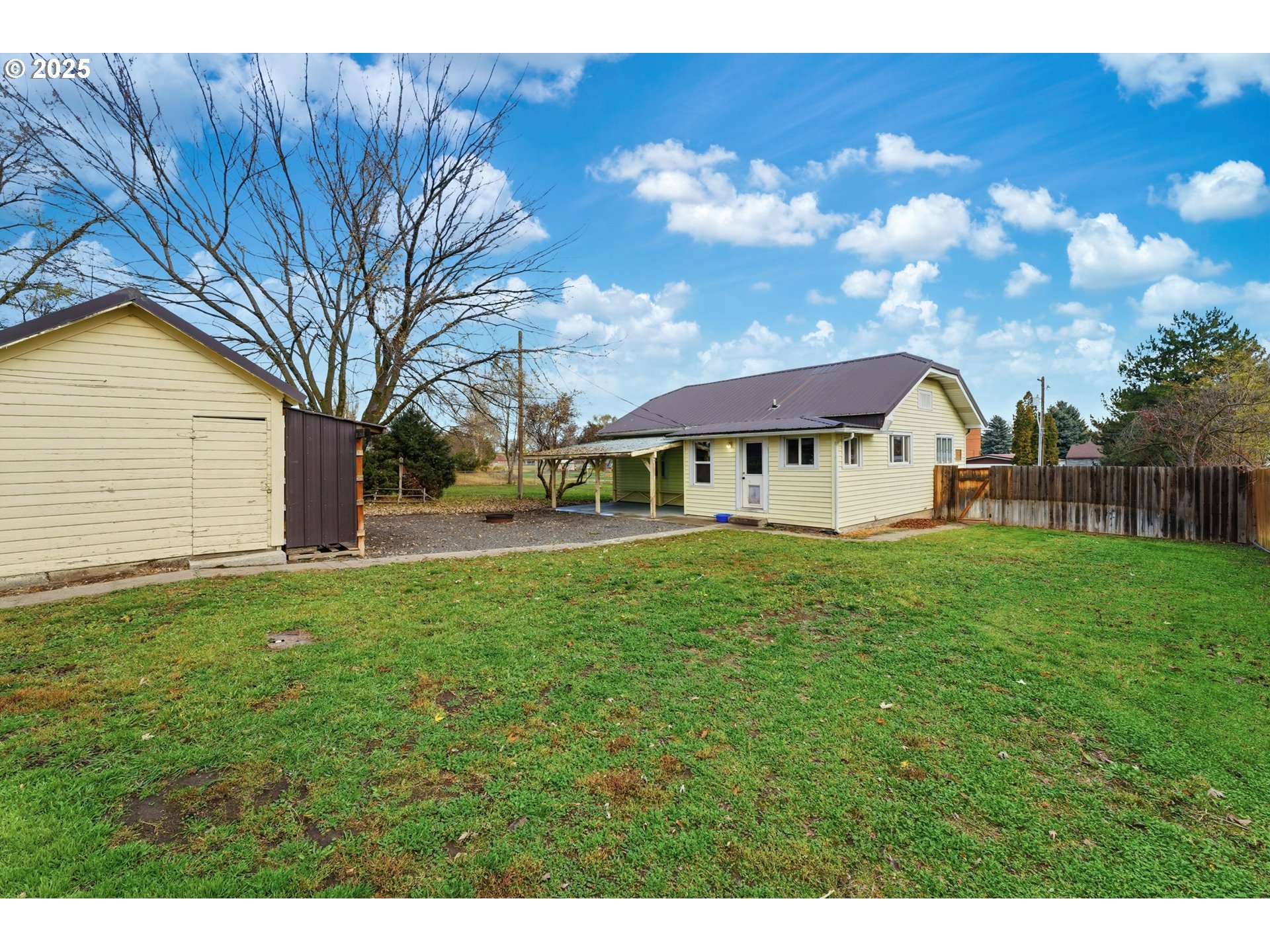 170 Morrison Street Adams, OR 97810 - Photo 4 of 33 a view of an house with backyard space and garden