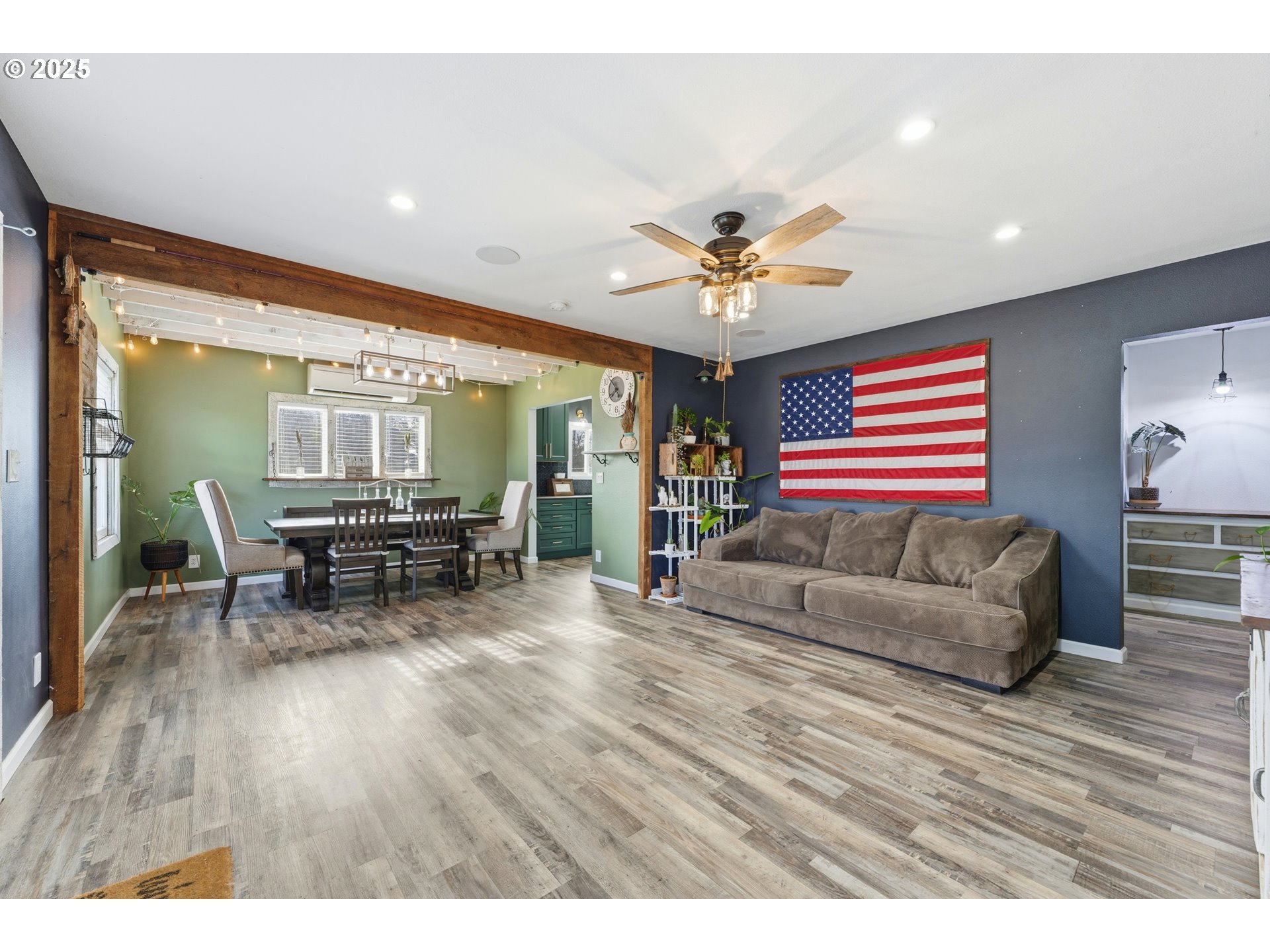 170 Morrison Street Adams, OR 97810 - Photo 10 of 33 a living room with furniture and wooden floor