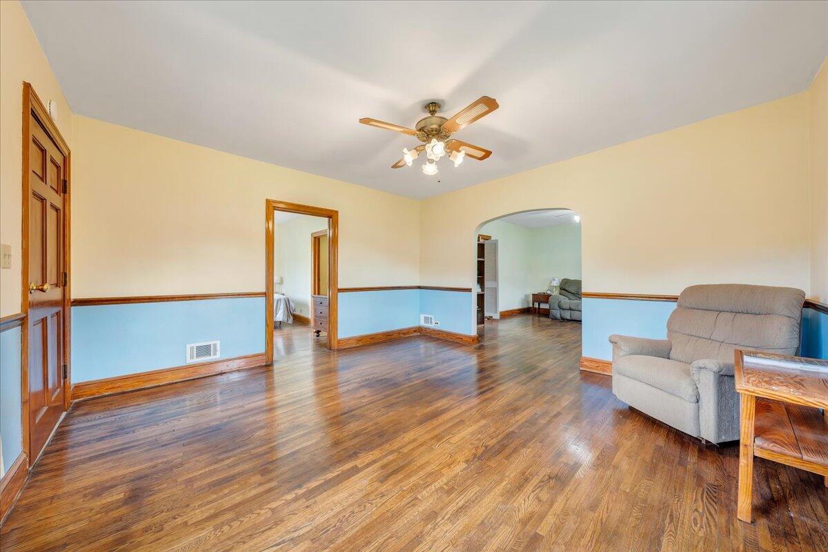 5265 Blue Ridge Boulevard Blue Ridge, VA 24064 - Photo 14 of 40 a living room with furniture and a wooden floor