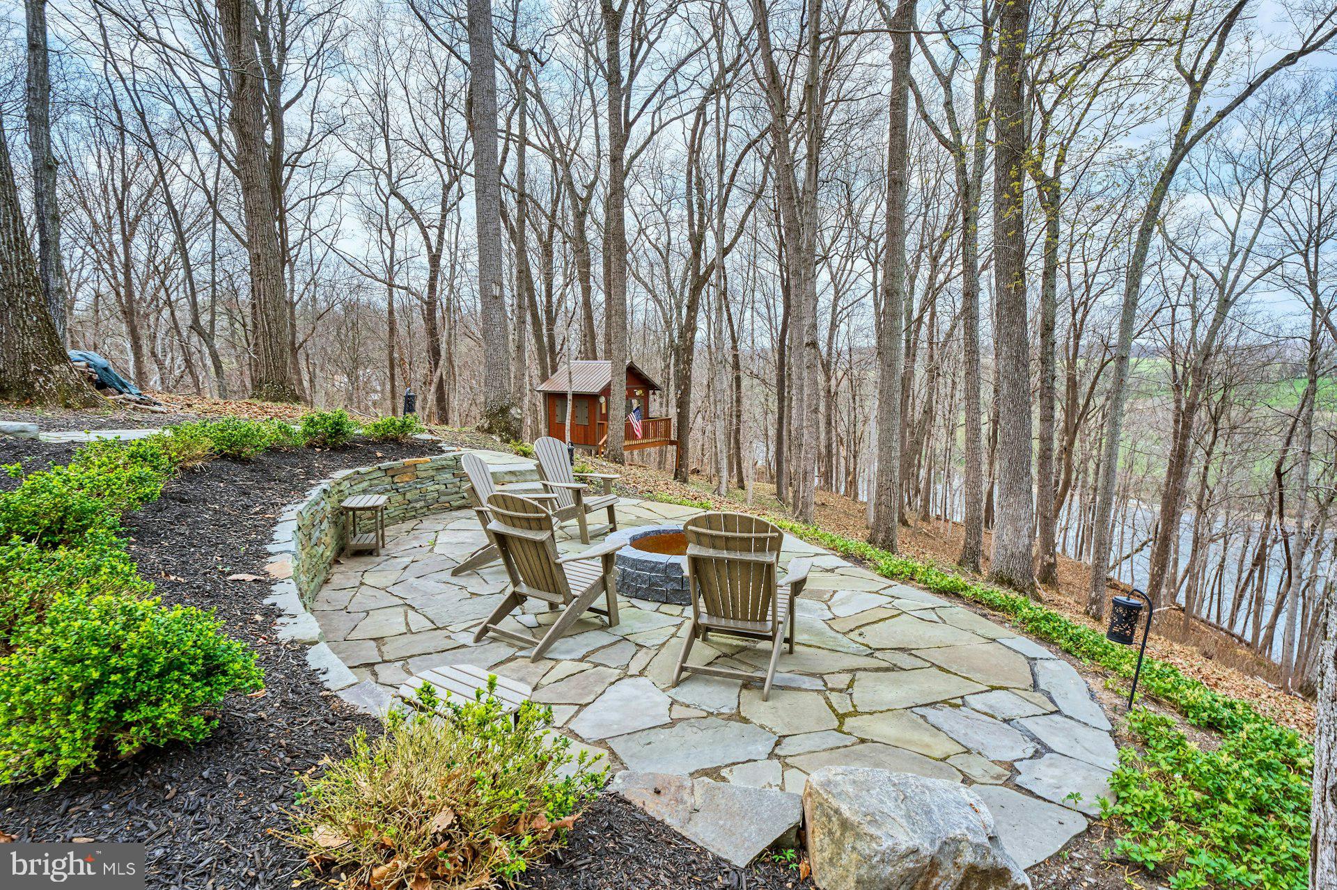 84 Cardinal Lane Boyce, VA 22620 - Photo 53 of 83 Stone patio and firepit
