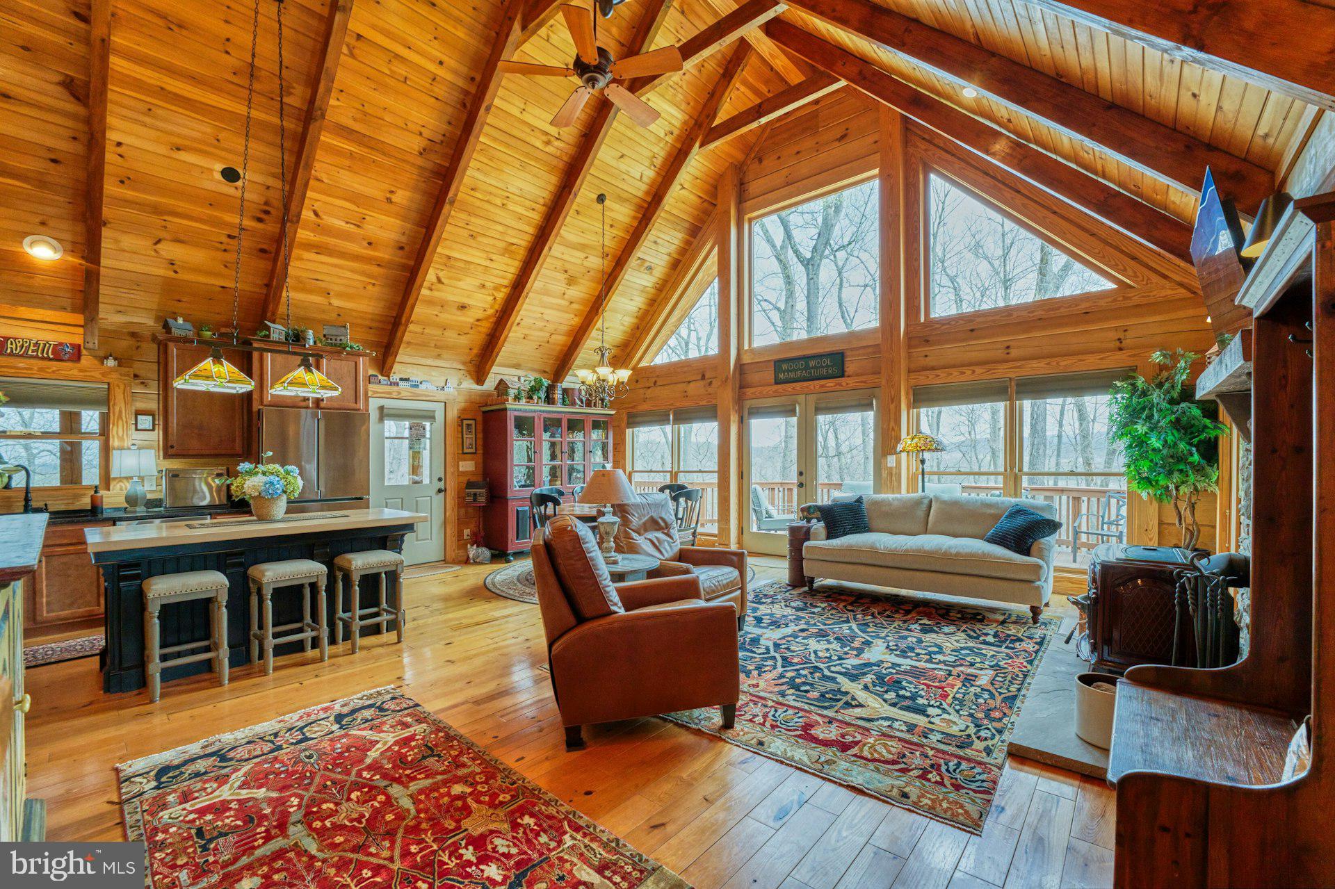 84 Cardinal Lane Boyce, VA 22620 - Photo 6 of 83 Family room with magnificent windows