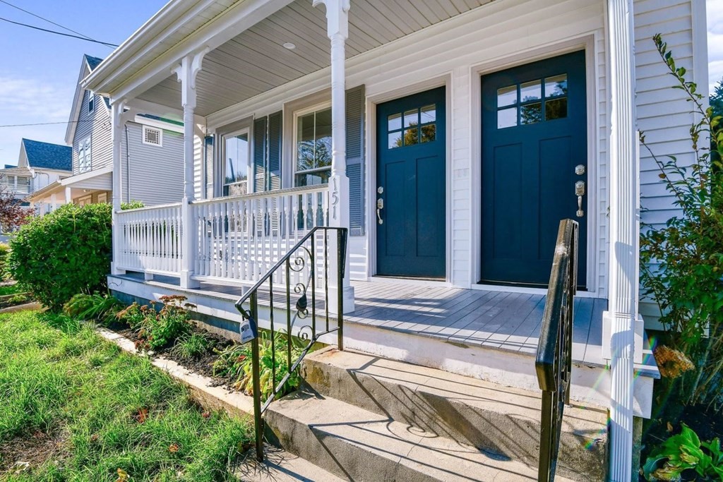 151 Beaver Street, Unit 2 Boston, MA 02136 - Photo 2 of 20 a view of front door of house with stairs