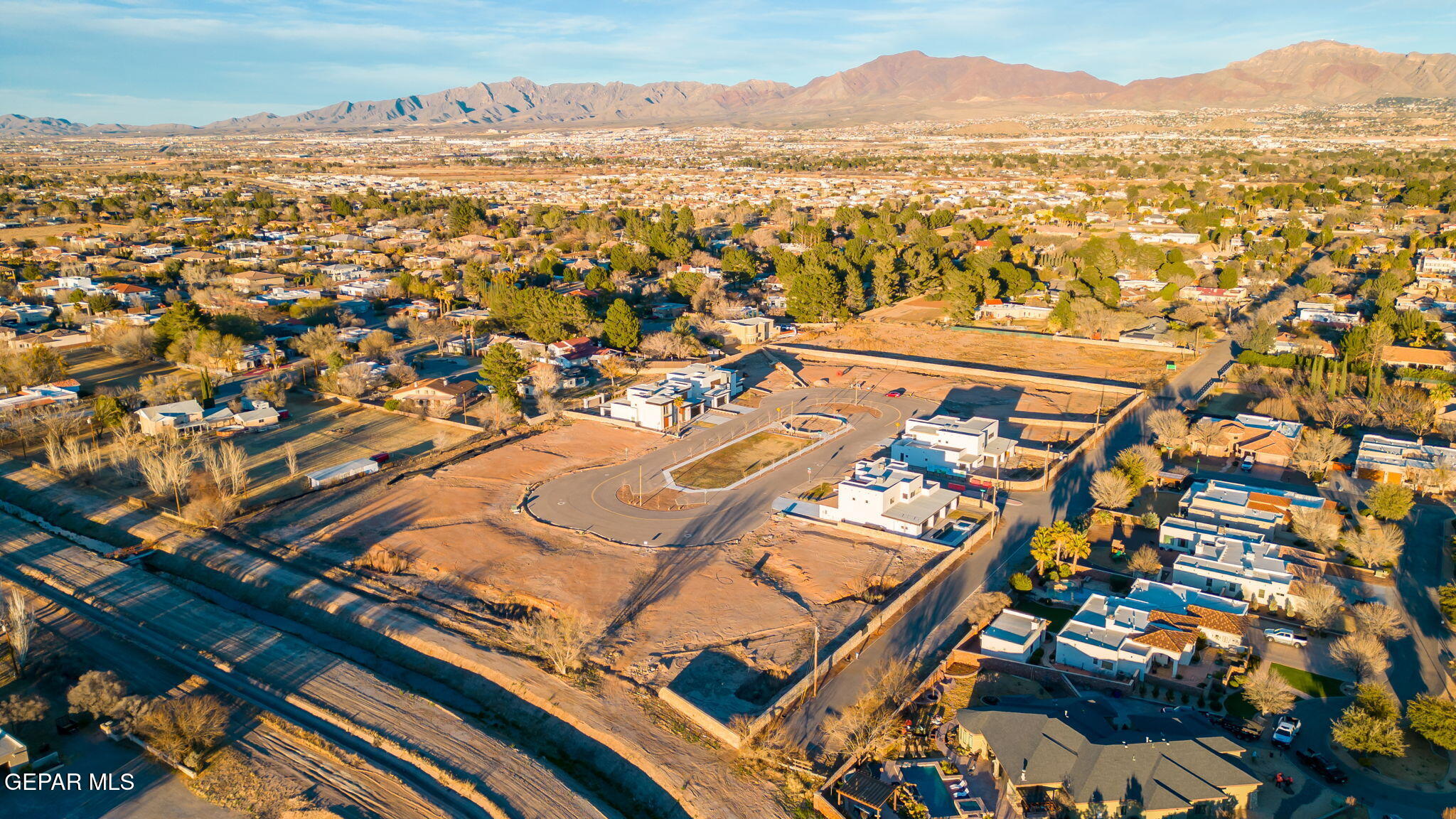 884 West Gate El Paso, TX 79932 - Photo 10 of 10 an aerial view of residential houses with outdoor space