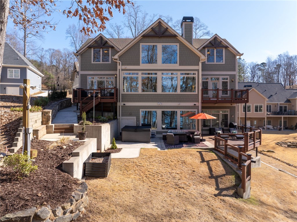 505 Northview Court Fair Play, SC 29643 - Photo 8 of 48 This exquisite property features multiple decks and patios, perfect for outdoor enjoyment and entertaining.