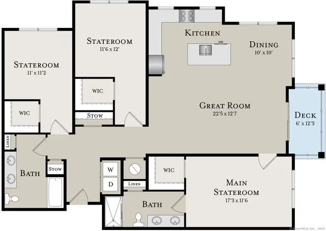 $3,500 | 50 Perkins Farm Drive, Unit 115 SAG, Stonington, CT 06355
