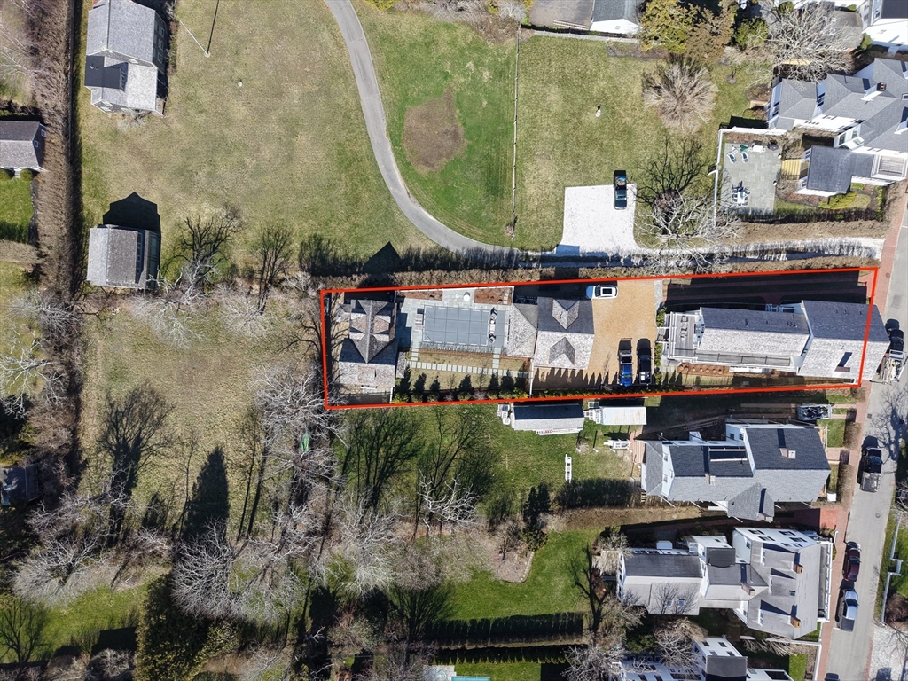 114 North Water Street Edgartown, MA 02539 - Photo 3 of 42 an aerial view of a houses with outdoor space