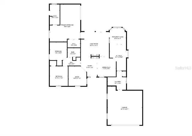 a picture of floor plan