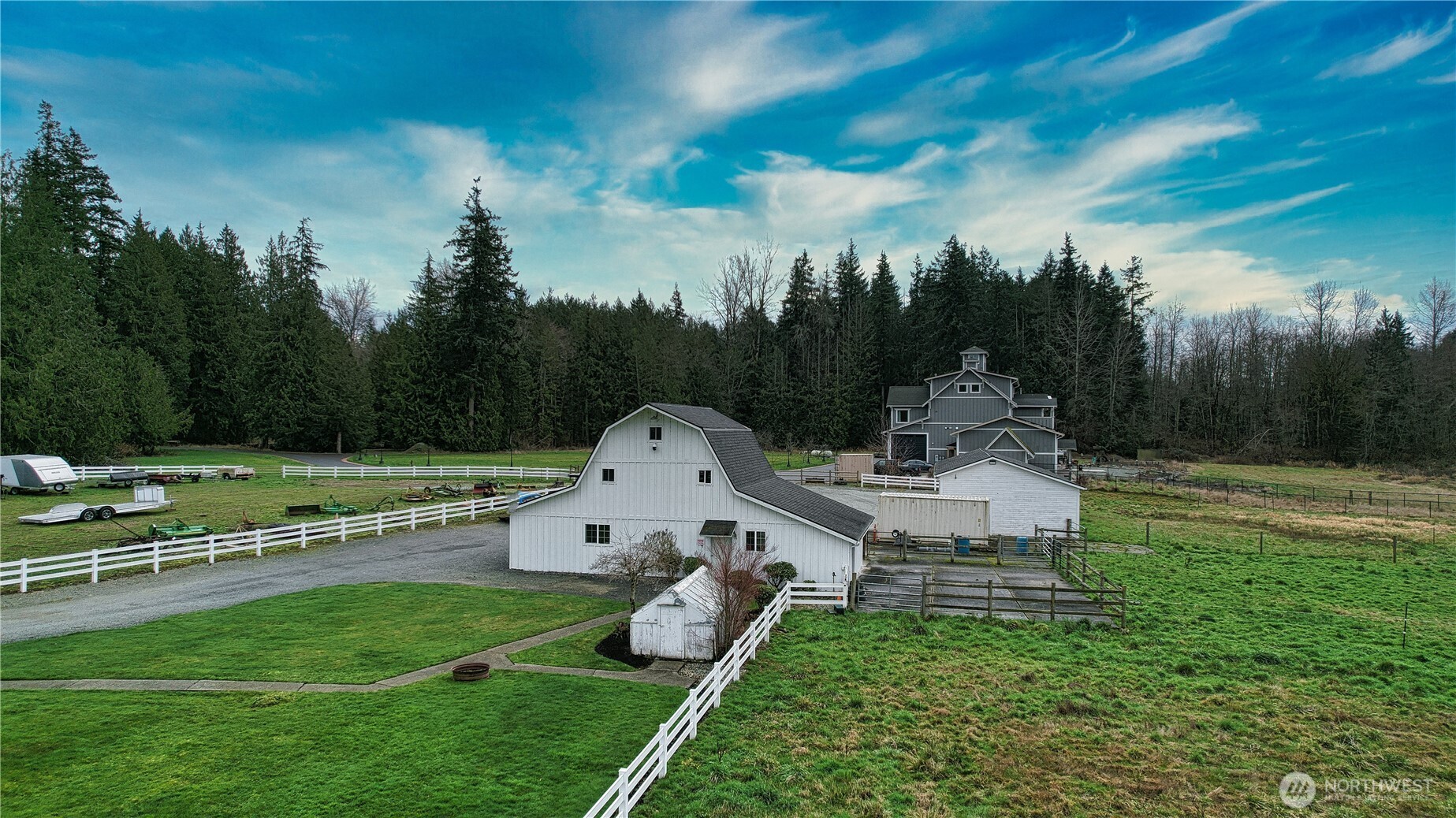 22128 Bulson Road Mount Vernon, WA 98274 - Photo 28 of 39 a view of a table and chairs in the garden