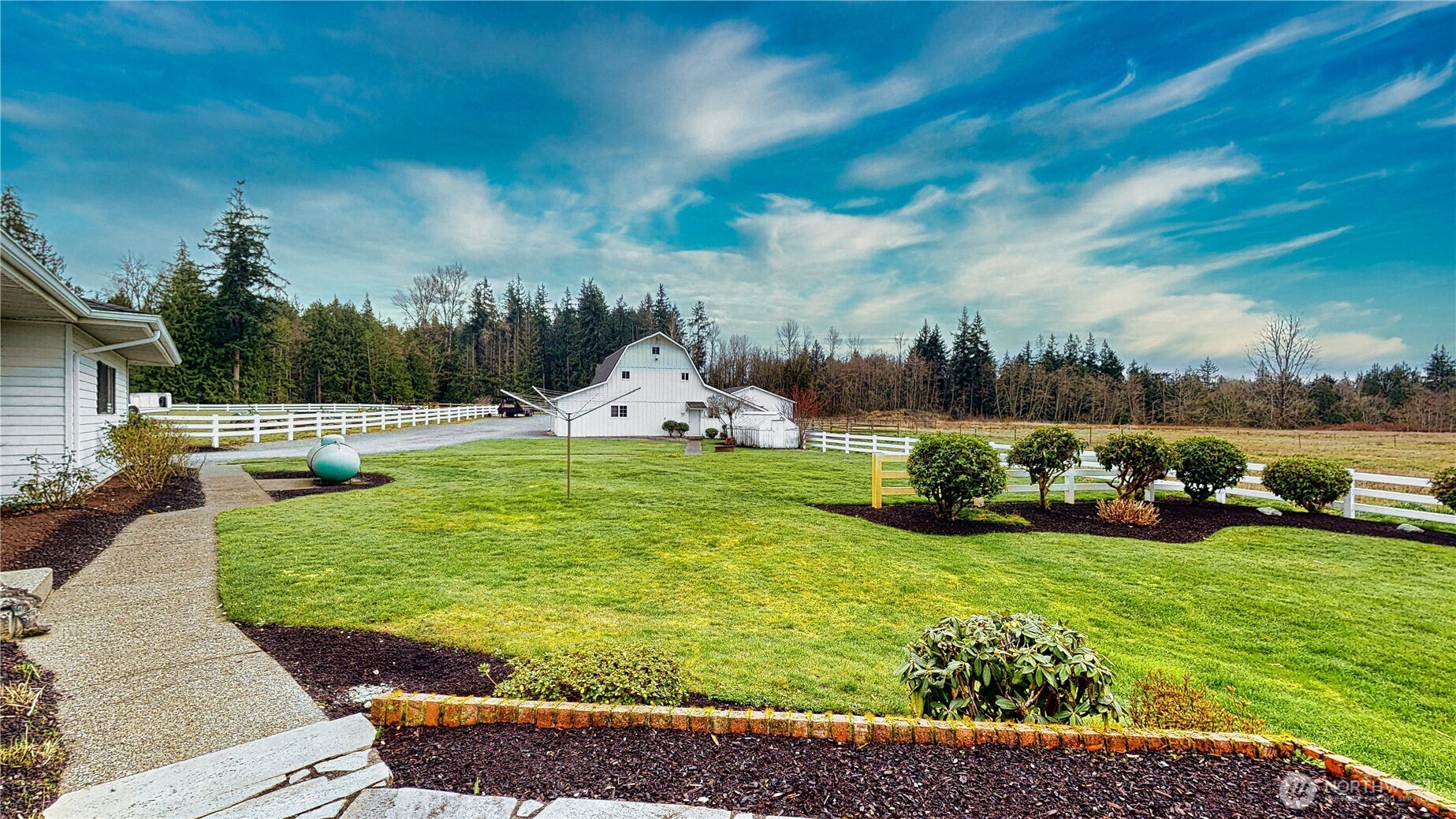 22128 Bulson Road Mount Vernon, WA 98274 - Photo 5 of 39 a view of a garden with an outdoor space