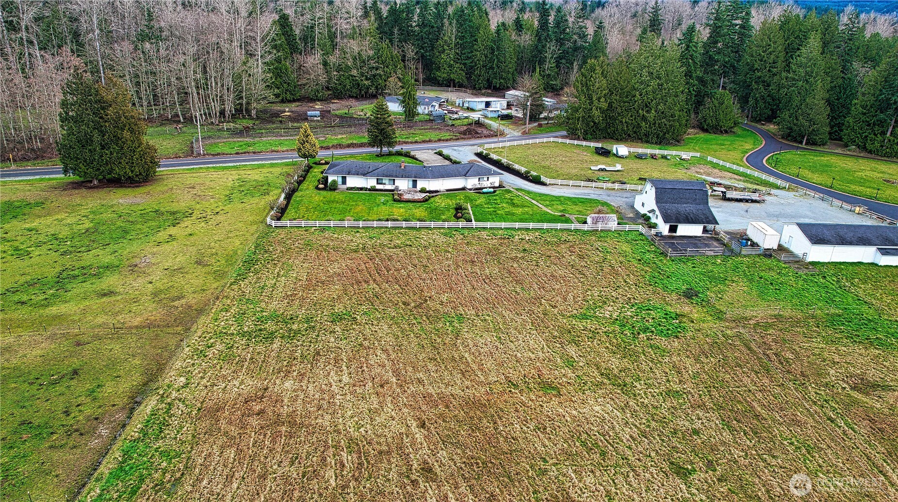 22128 Bulson Road Mount Vernon, WA 98274 - Photo 9 of 39 a view of a park with large trees