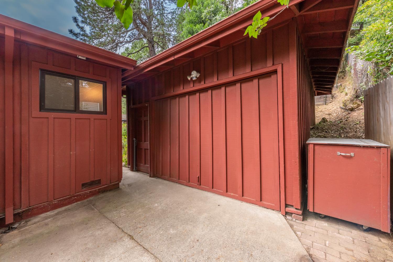 3166 Cedar Ravine Road Placerville, CA 95667 - Photo 26 of 29 a view of a house with a wooden fence