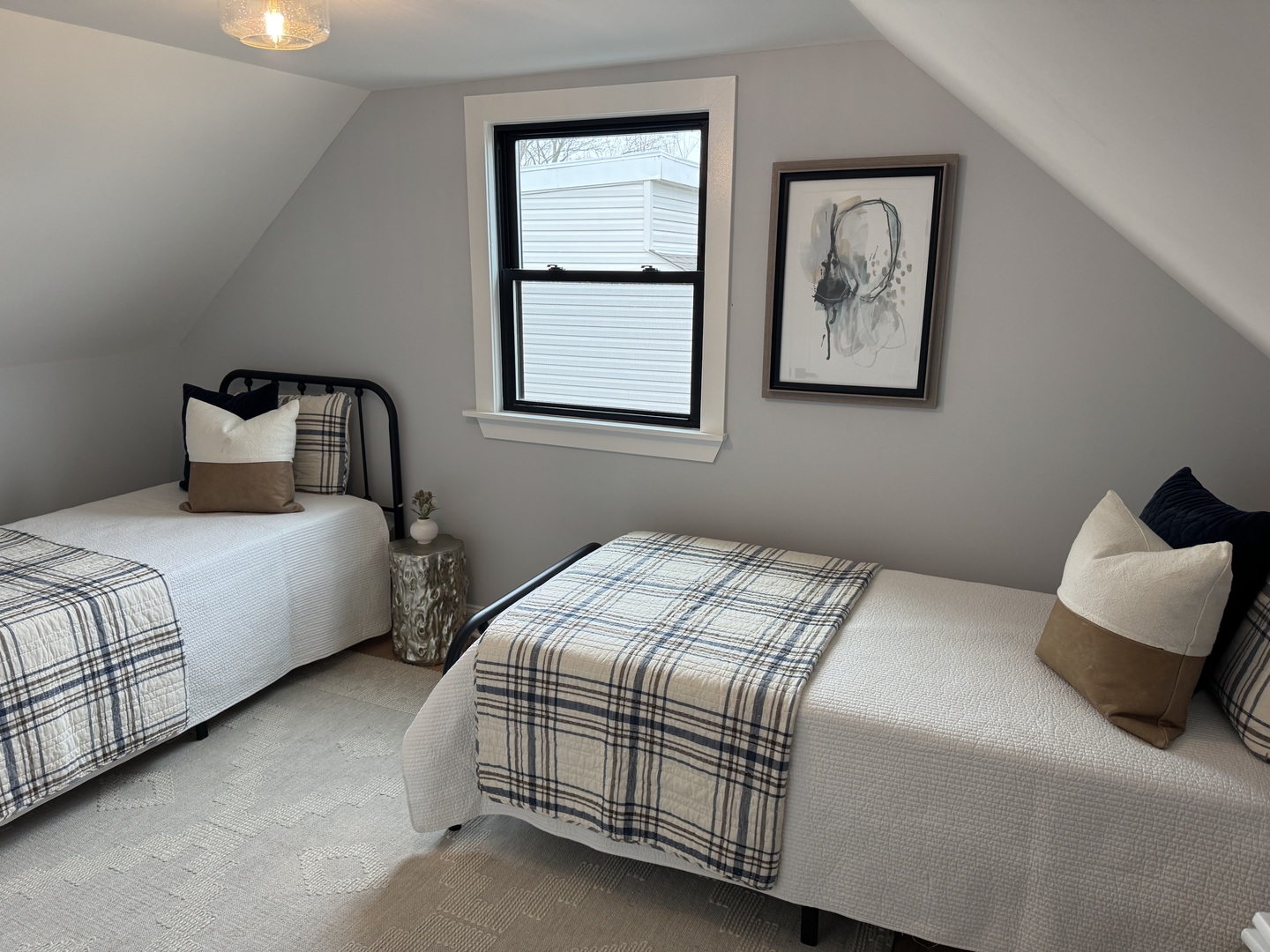 7015 Palma Lane Morton Grove, IL 60053 - Photo 13 of 19 a bedroom with bed and a window