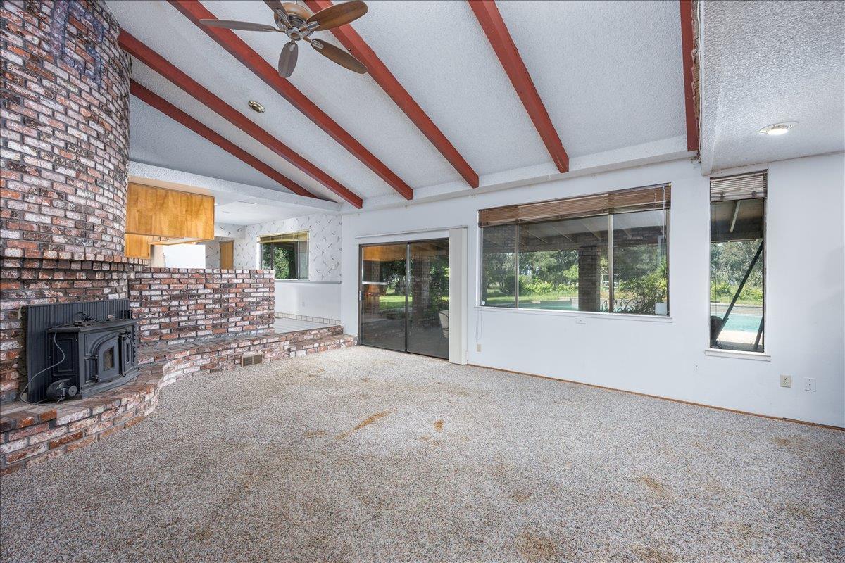 12188 Clay Station Road Herald, CA 95638 - Photo 3 of 89 View from Den/ family room out o pool