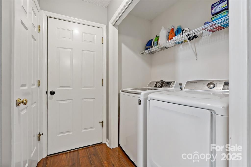 2691 Laurel Point Drive Nebo, NC 28761 - Photo 35 of 44 a utility room with dryer and washer