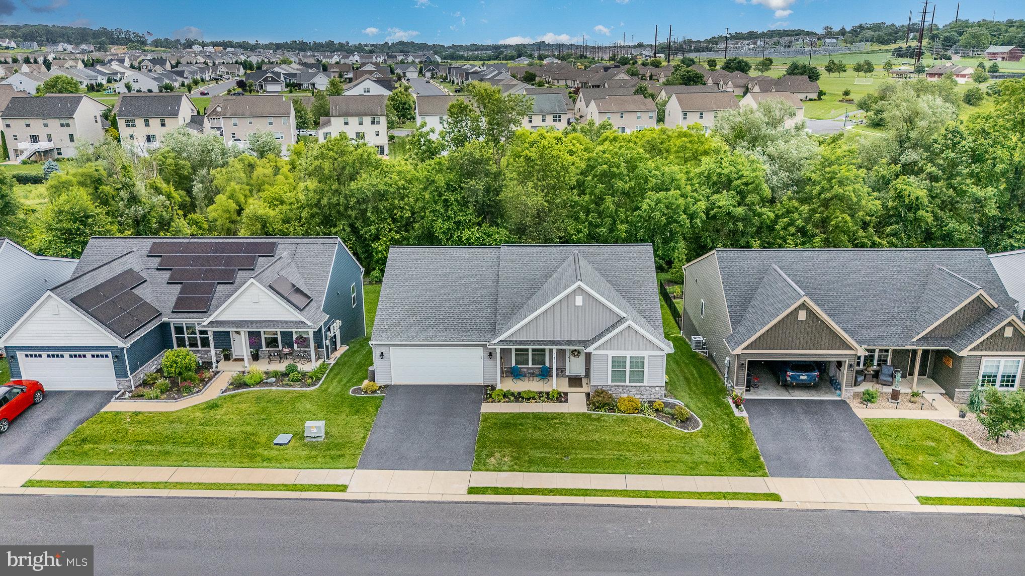 2069 Spring Wood Lane Mechanicsburg, PA 17055 - Photo 4 of 41 an aerial view of a house