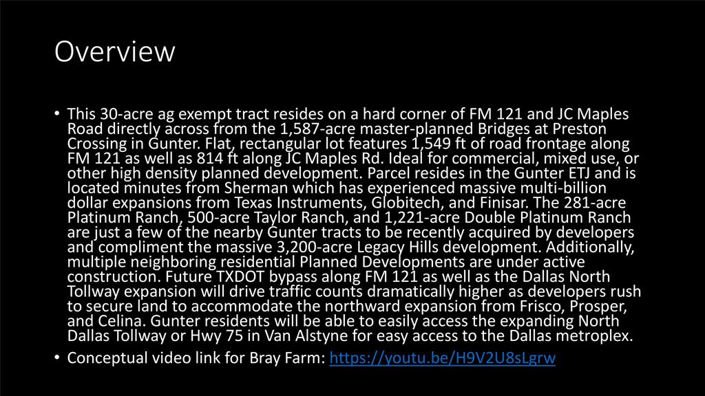 Tbd Jc Maples Road Gunter, TX 75058 - Photo 2 of 7 a picture of a black and white wall