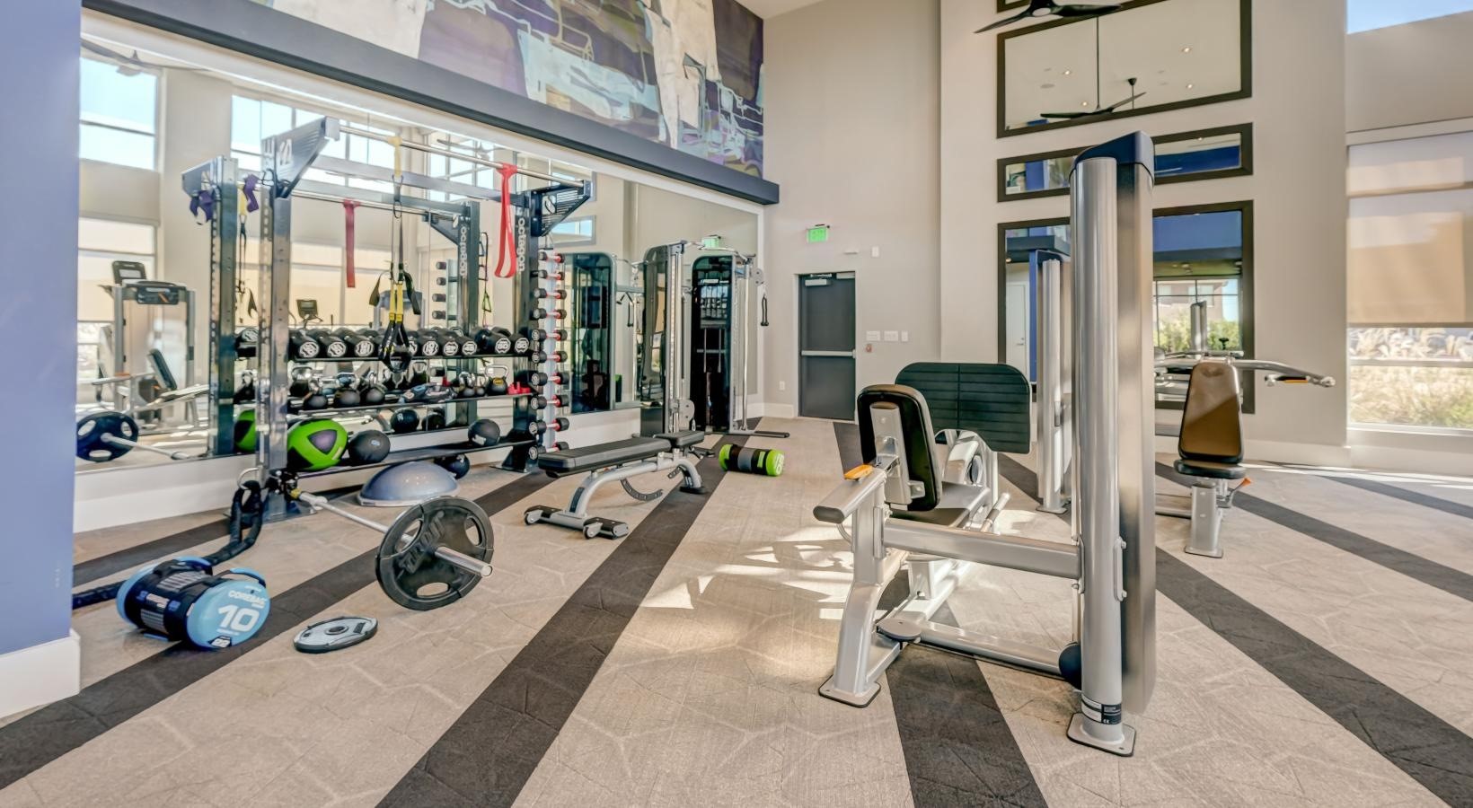 23233 Western Centre Drive, Unit A1 60 Katy, TX 77494 - Photo 15 of 15 a view of a room with gym equipment
