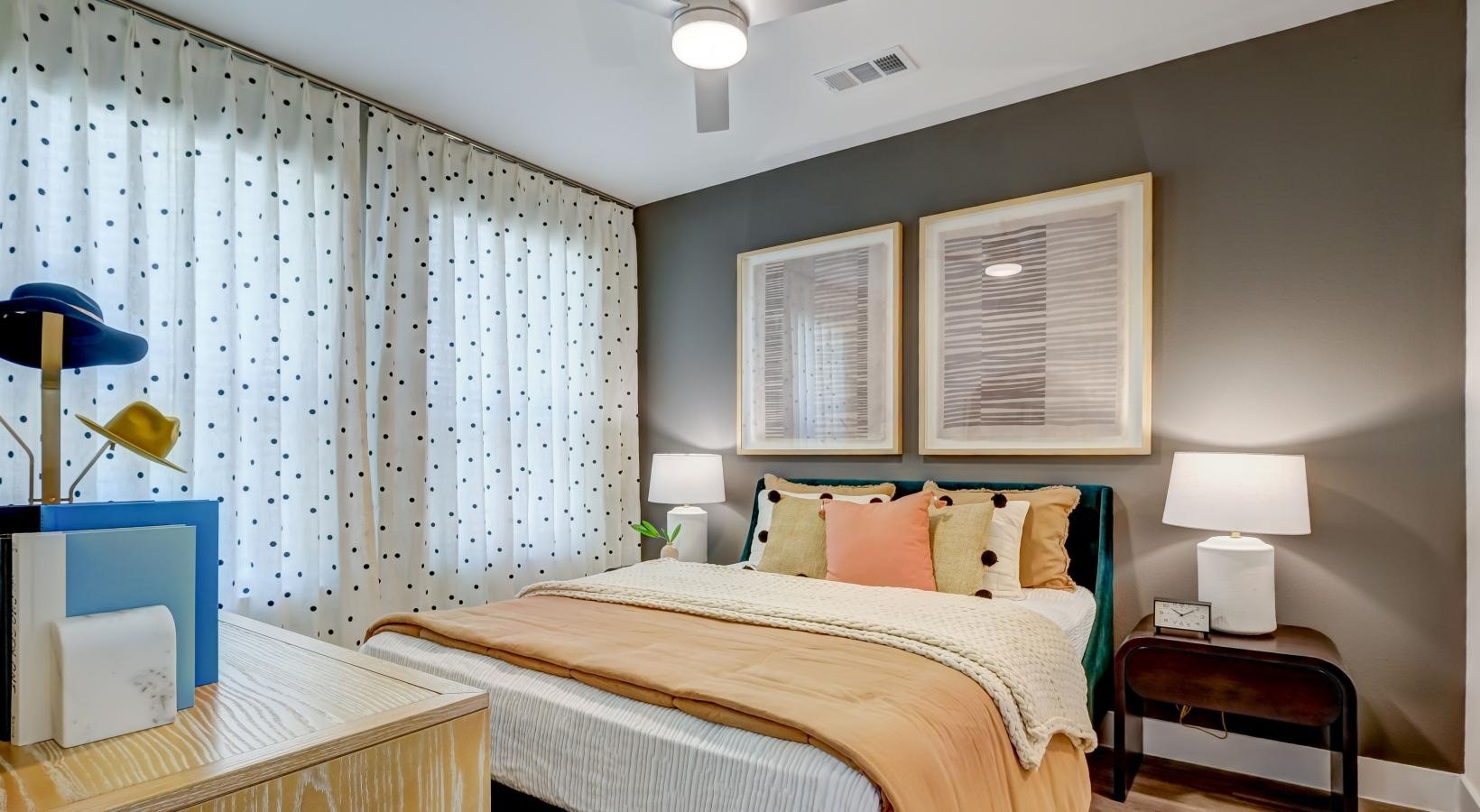 23233 Western Centre Drive, Unit A1 60 Katy, TX 77494 - Photo 10 of 15 a bedroom with a bed and a window