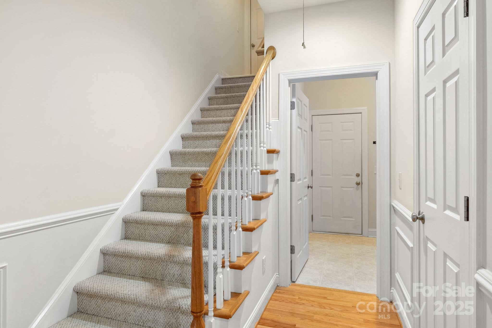 191 Melbourne Drive Fort Mill, SC 29708 - Photo 22 of 35 a view of a hallway with wooden floor and entryway