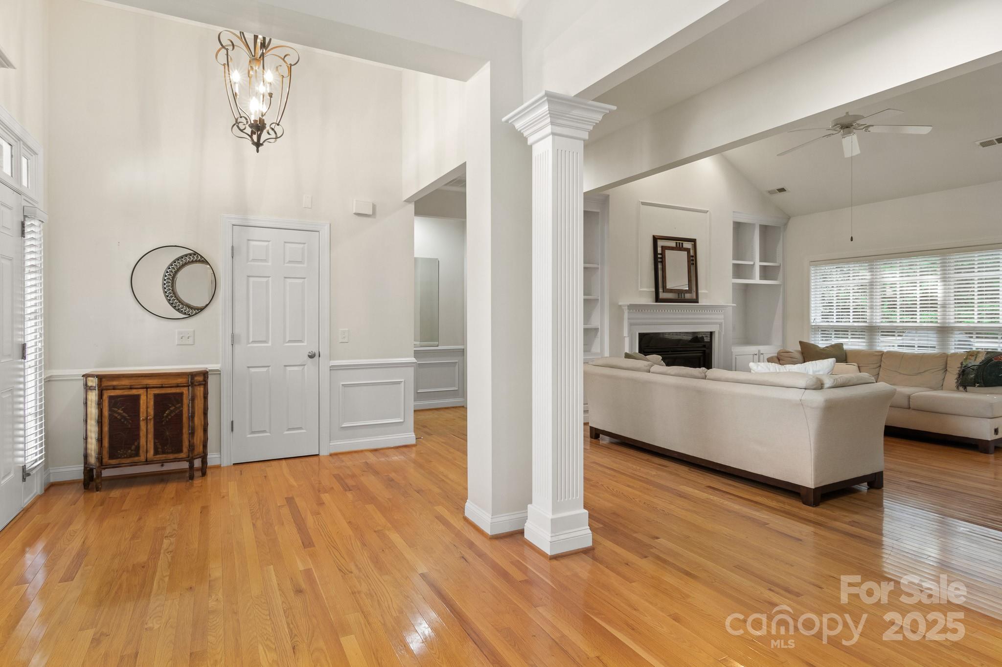 191 Melbourne Drive Fort Mill, SC 29708 - Photo 26 of 35 a living room with furniture and a fireplace