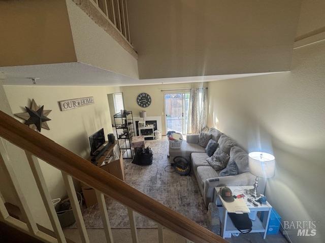 6 Meridian Circle Rohnert Park, CA 94928 - Photo 4 of 6 View from stairs looking at family room