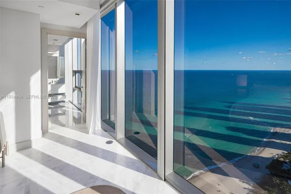 a view of a city with tall buildings