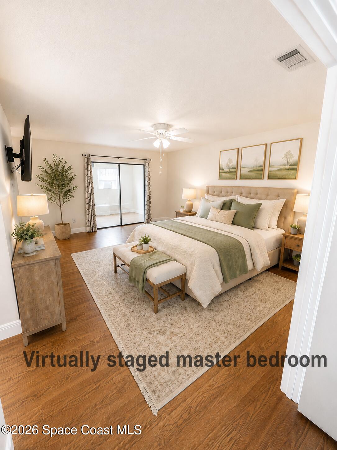 1334 Cherry Hills Road Northeast Palm Bay, FL 32905 - Photo 20 of 58 Master Bedroom