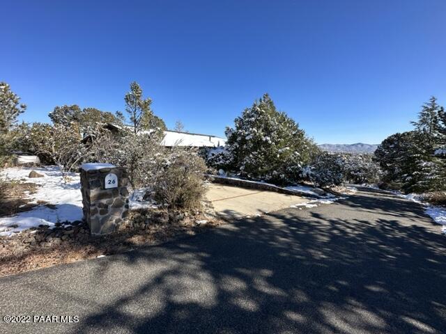26 Pinnacle Road Prescott, AZ 86305 - Photo 1 of 59 Driveway to 26 off Pinnacle Rd