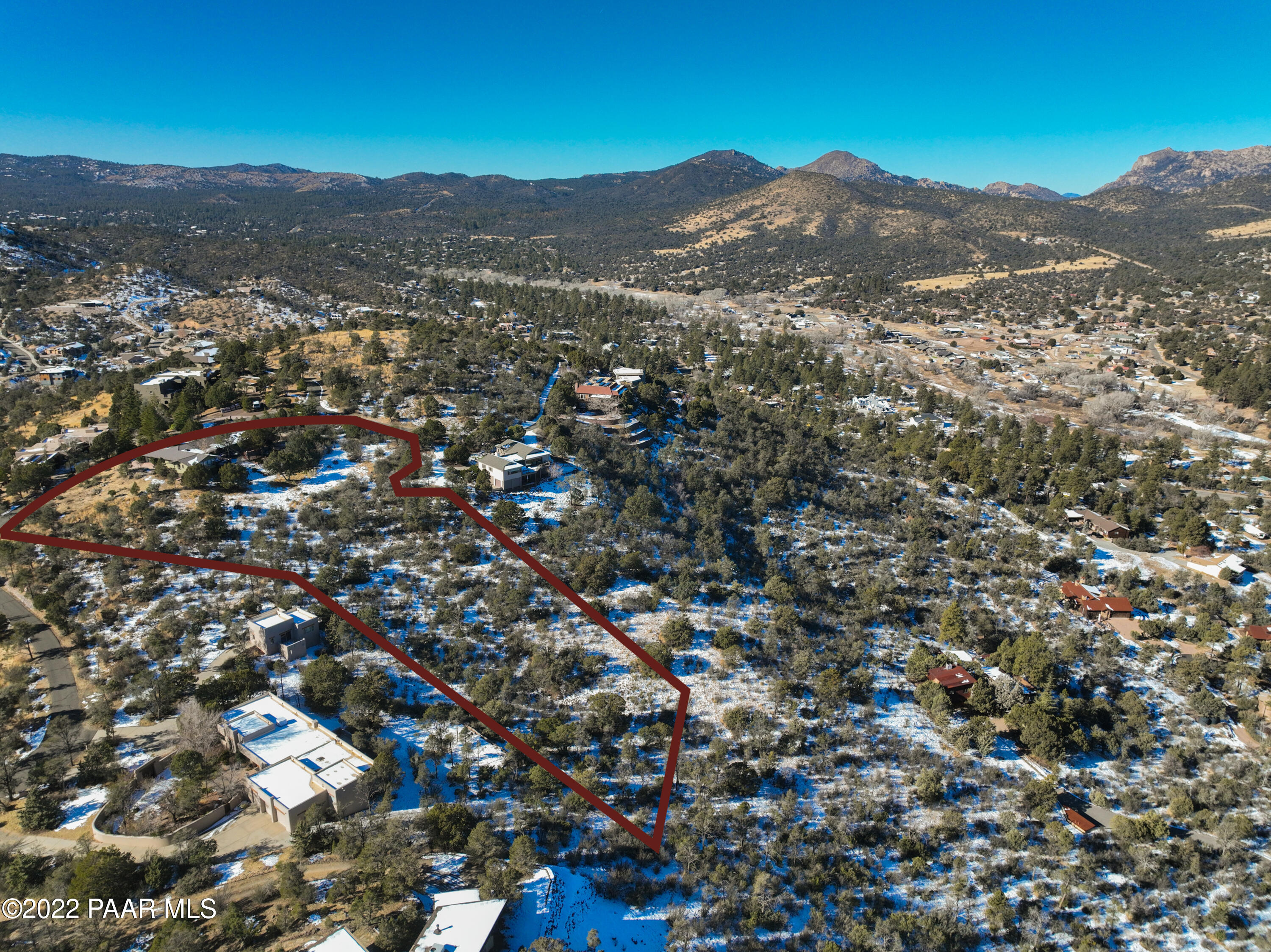 26 Pinnacle Road Prescott, AZ 86305 - Photo 56 of 59 Aerial Overview 4