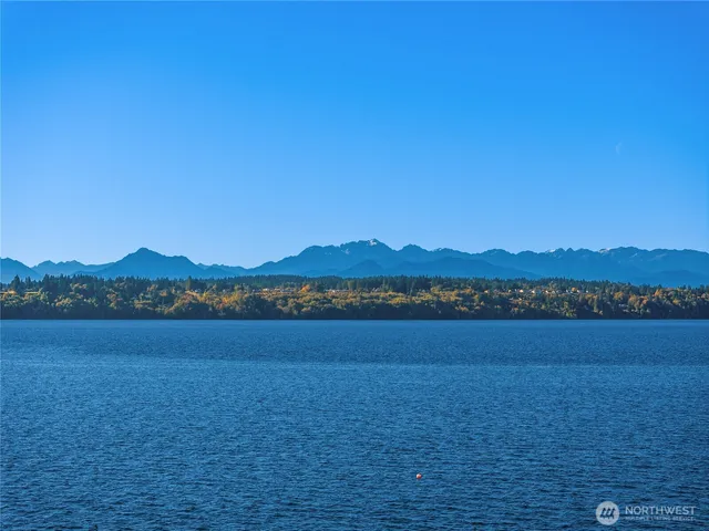 a view of lake and mountain view