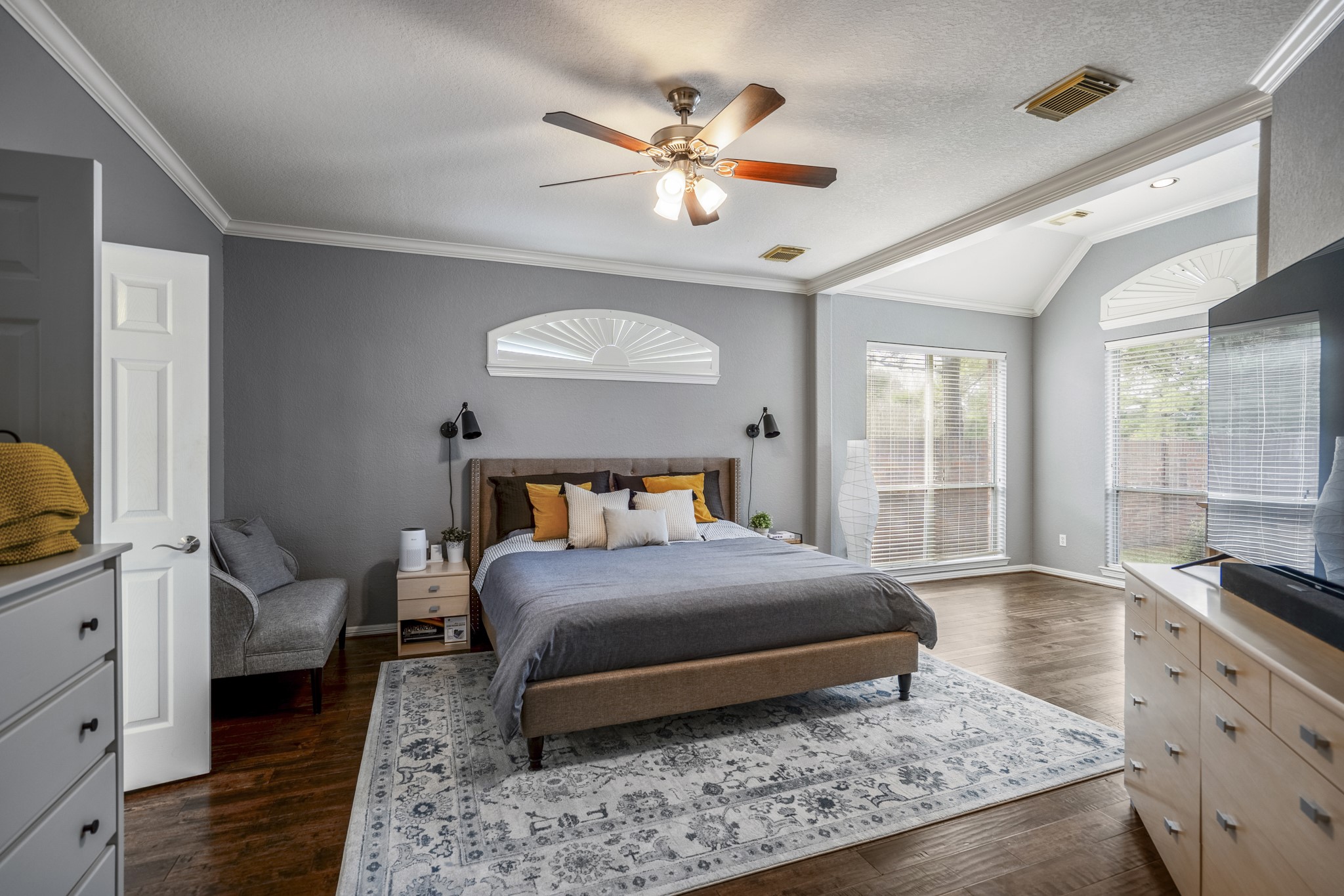 10203 Earlington Manor Drive Spring, TX 77379 - Photo 16 of 50 a bedroom with a bed and window