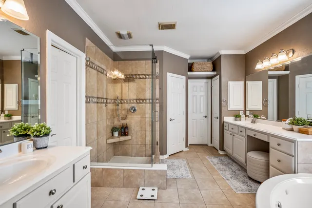 a view of room with window and wooden floor