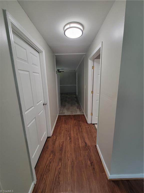 1263 Flat Rock Road Reidsville, NC 27320 - Photo 5 of 18 Hallway to Kitchen