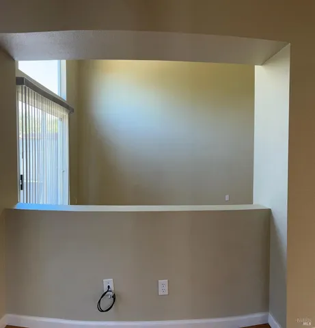 a view of a small space