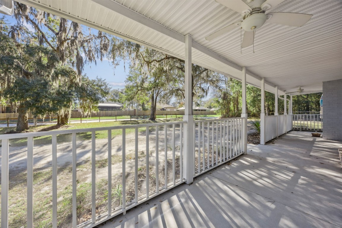 87529 Roses Bluff Road Yulee, FL 32097 - Photo 4 of 38 a view of a porch
