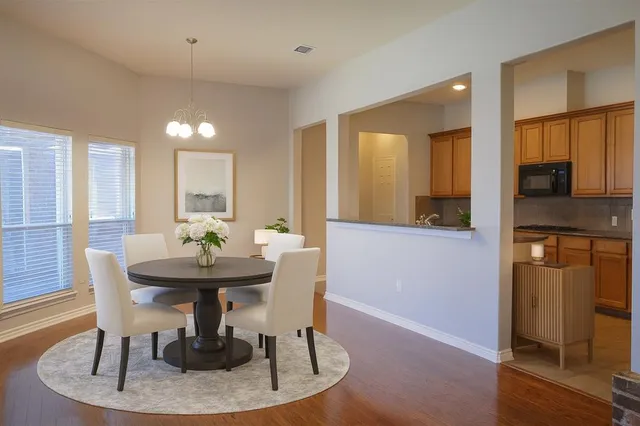 a view of livingroom with hardwood