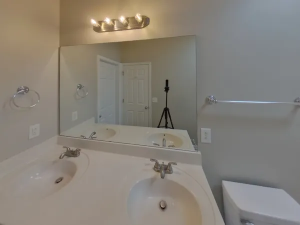 a bathroom with a sink and a tub