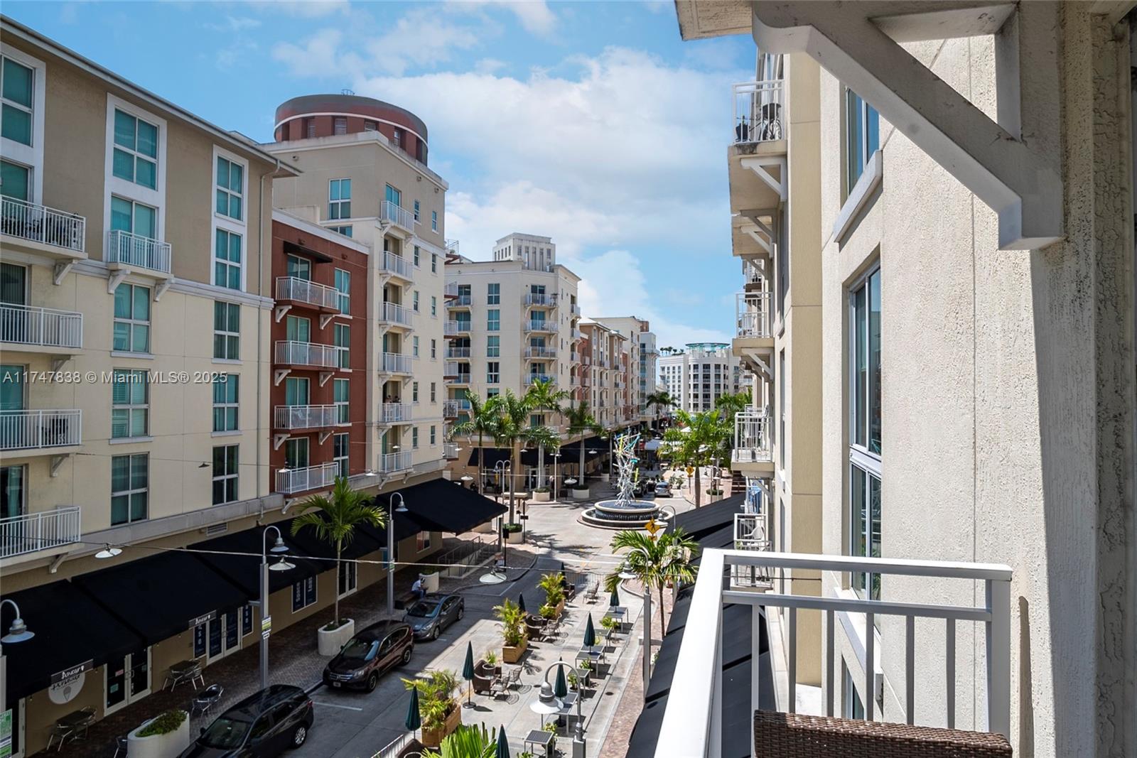 7270 Southwest 88th Street, Unit B308 Miami, FL 33156 - Photo 17 of 38 a view of balcony with outdoor seating