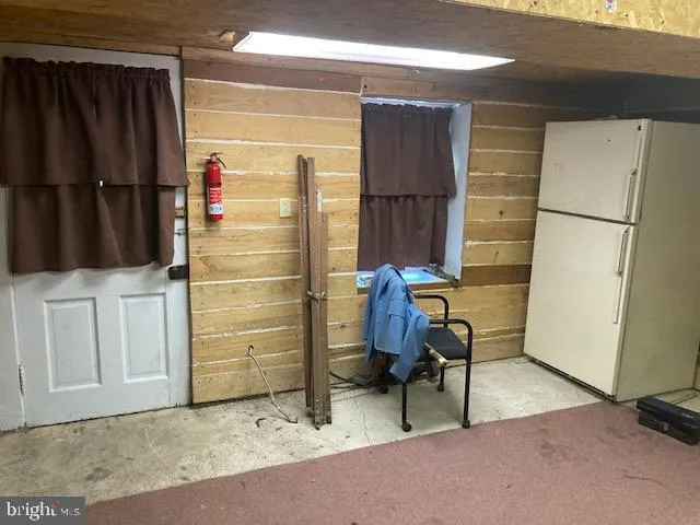 a backyard of a house