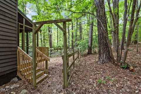 a view of outdoor space and garden