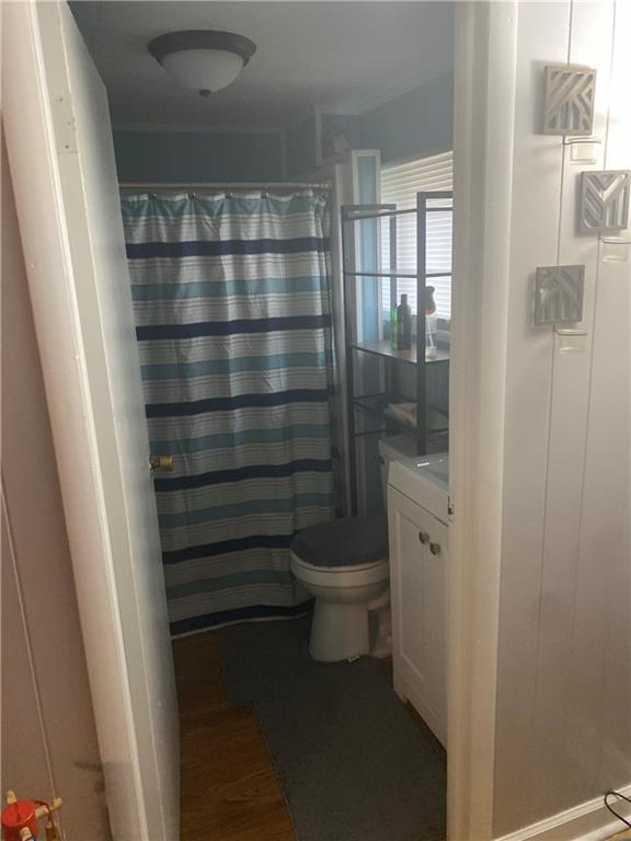 426 Wherry Road Bentleyville, PA 15314 - Photo 20 of 37 a bathroom with a toilet and a shower