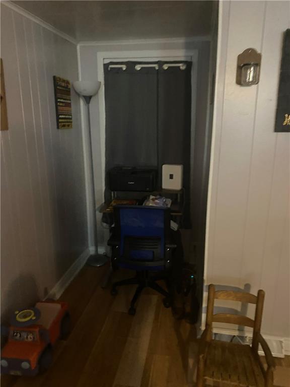 426 Wherry Road Bentleyville, PA 15314 - Photo 22 of 37 a view of workspace with wooden floor and furniture