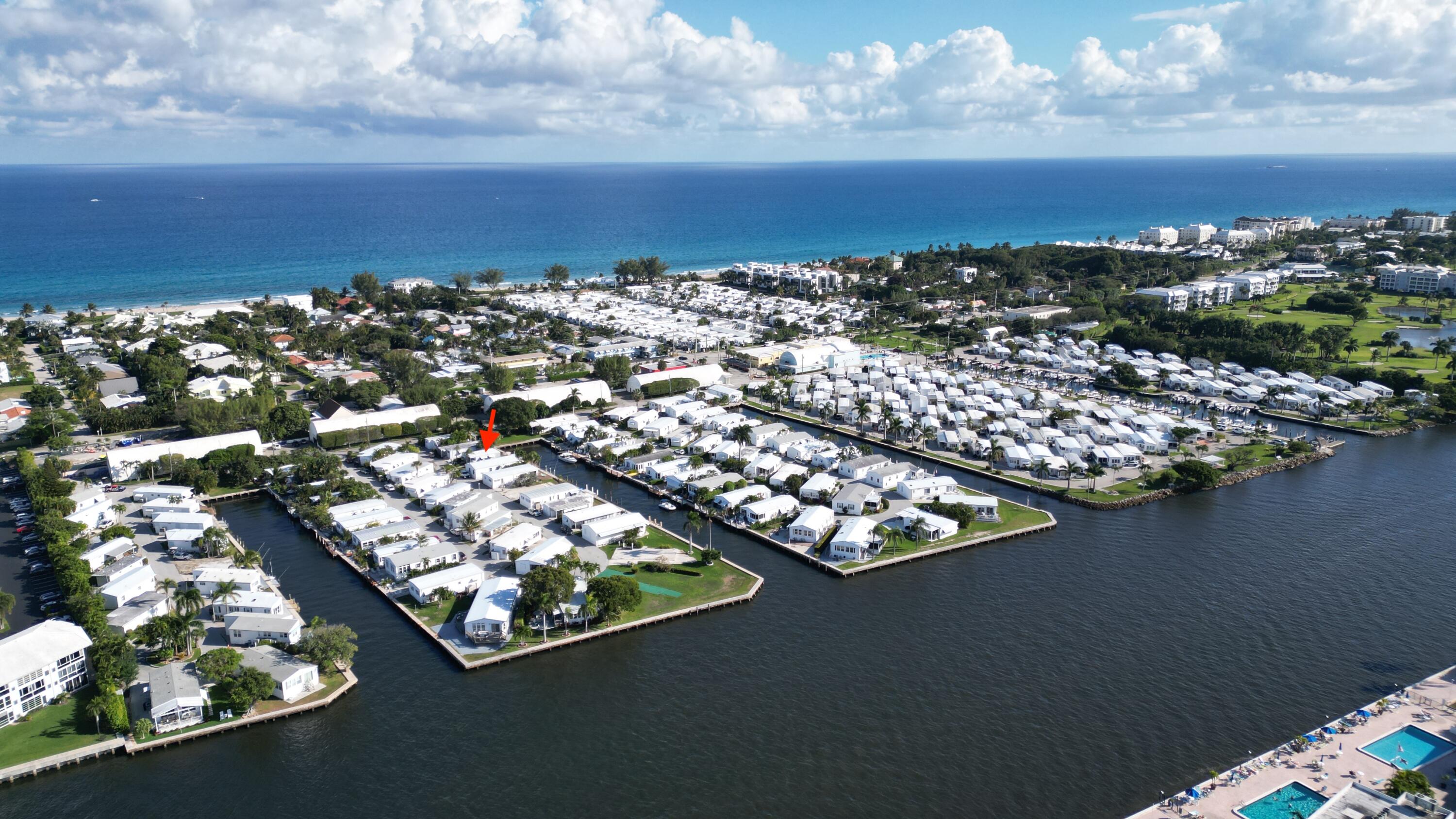 203 South Ibis Drive, Unit R Briny Breezes, FL 33435 - Photo 2 of 24 a view of a city