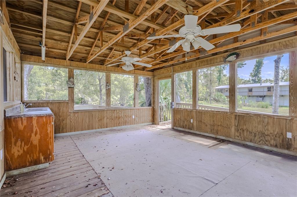2008 River Road Steinhatchee, FL 32359 - Photo 24 of 41 a view of an empty room with a window