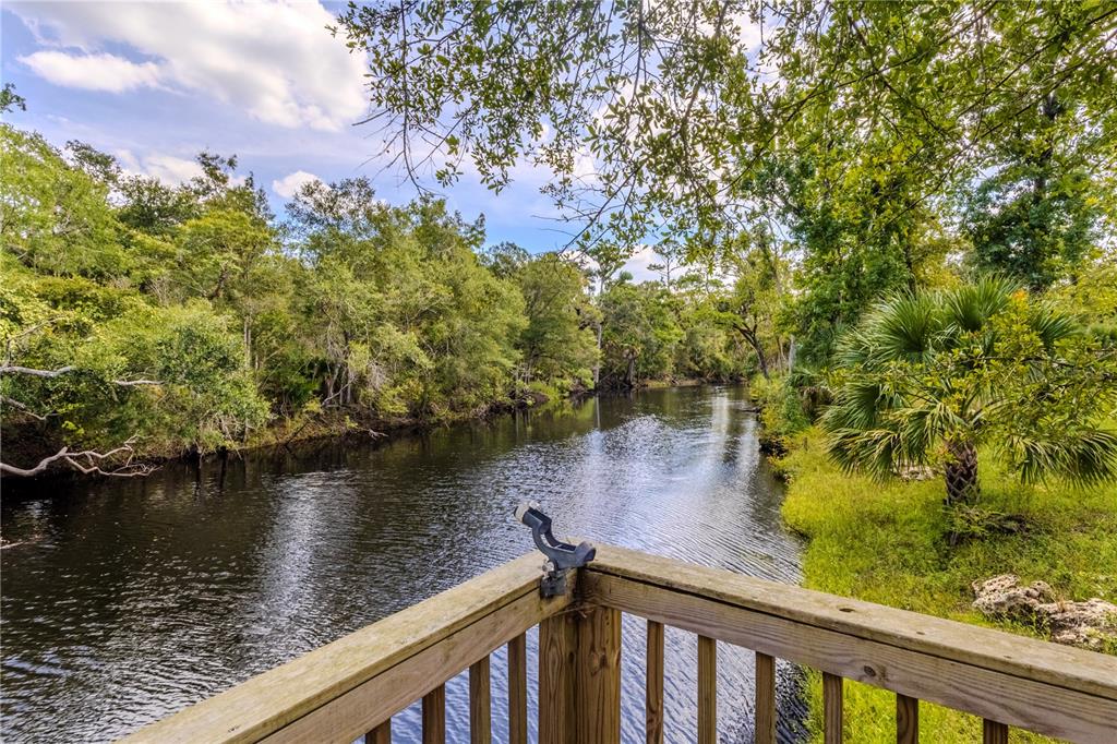 2008 River Road Steinhatchee, FL 32359 - Photo 25 of 41 a view of a lake from a balcony