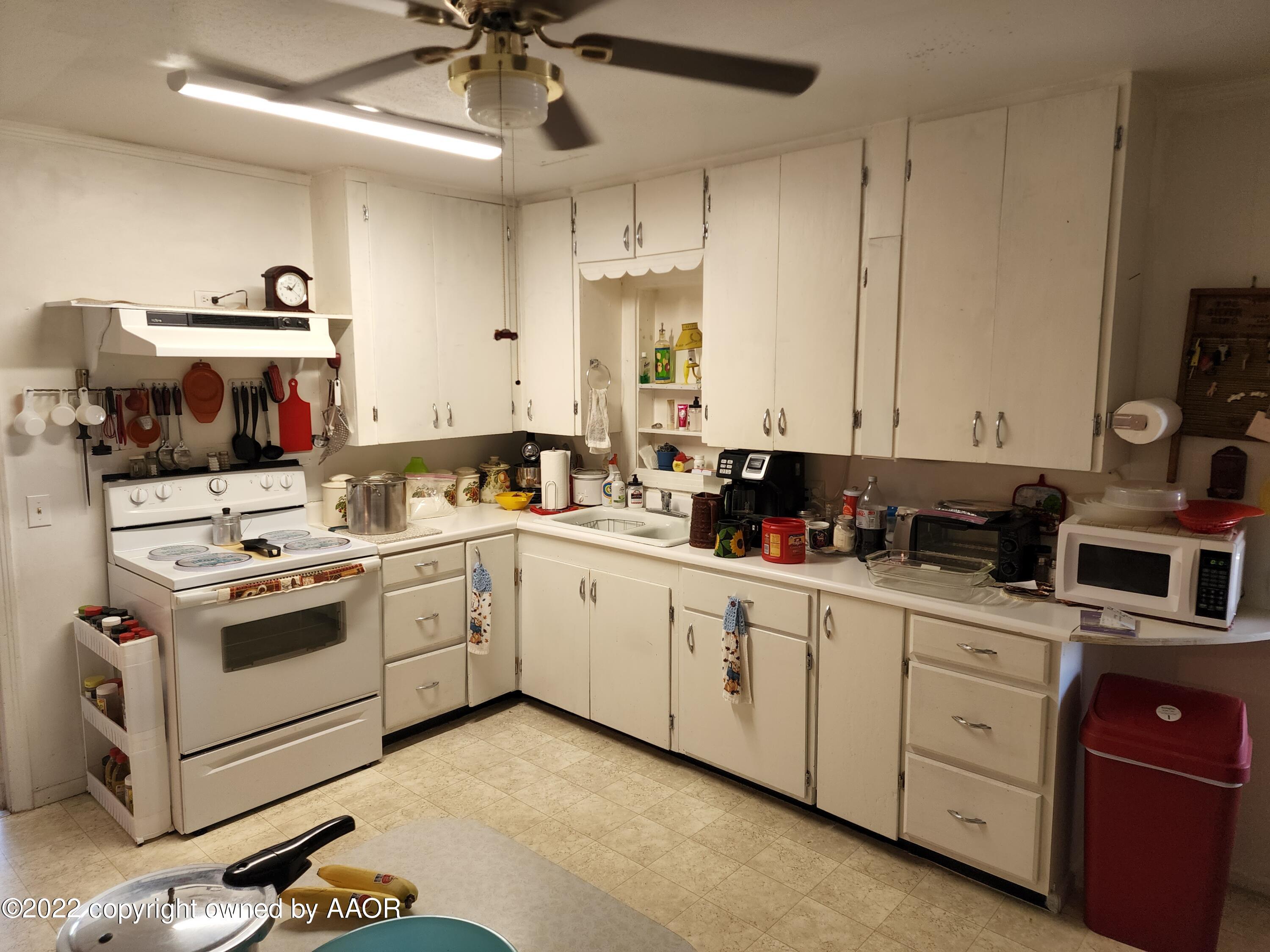 3731 Fm 2587 Vega, TX 79092 - Photo 6 of 31 Kitchen with lots of cabinet space