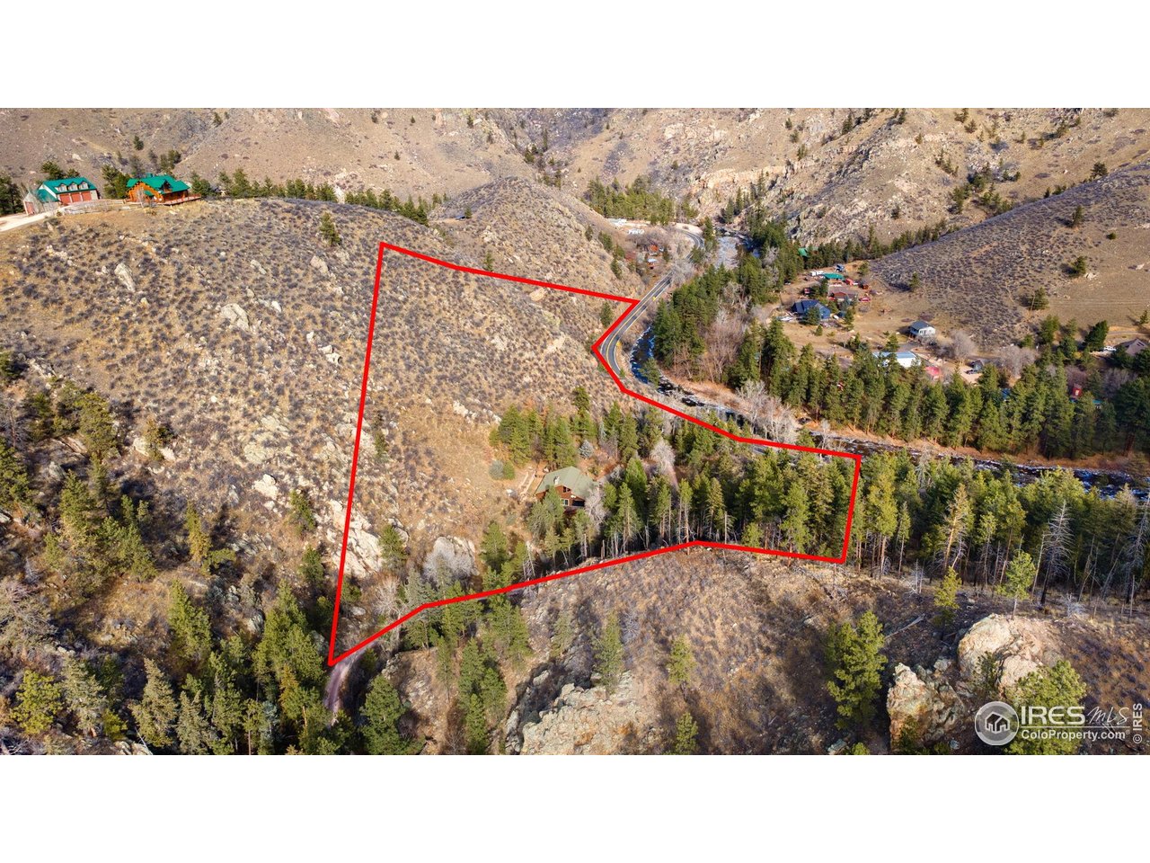 31 Kings Canyon Road Bellvue, CO 80512 - Photo 2 of 50 Lot lines are approximate
